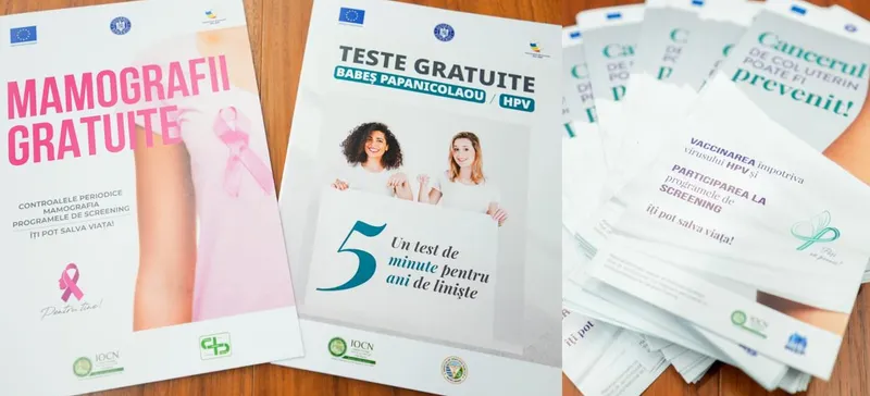 În Maramureș, testare gratuită pentru depistarea precoce a cancerului de sân  sau de col uterin