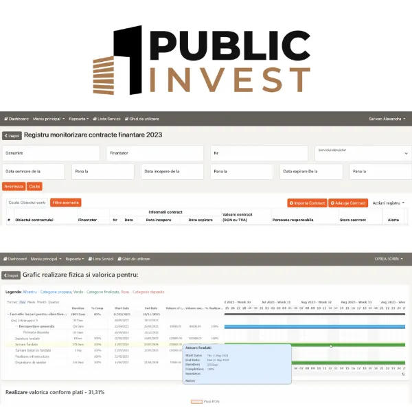 PublicInvest - pentru buna guvernare locală a investițiilor publice