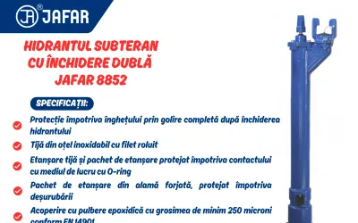 Hidrant subteran cu închidere dublă JAFAR 8852
