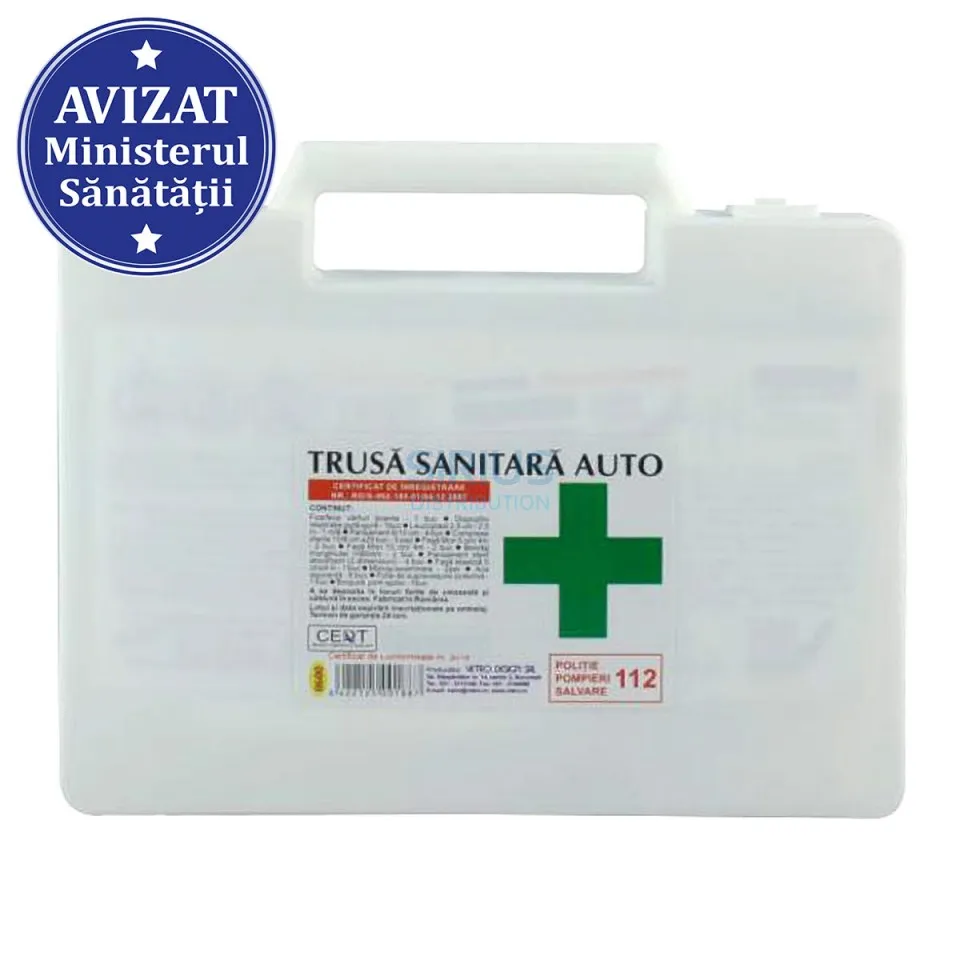 Trusa auto prim ajutor