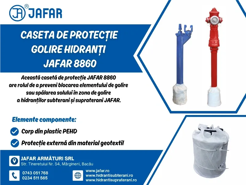 Caseta de protecție golire hidranți JAFAR 8860