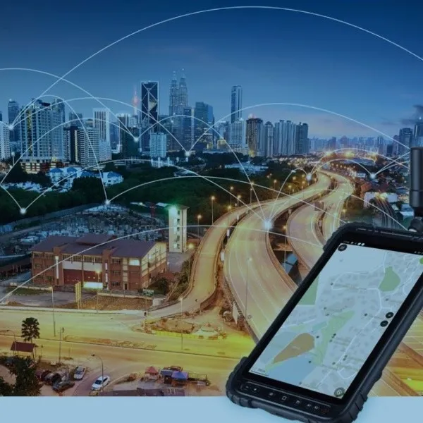 Tabletă GNSS pentru măsurători topografice de precizie centimetrică