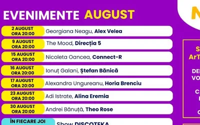 Ce se întâmplă în Mamaia în luna august: muzică, spectacole, istorie și valuri de distracție