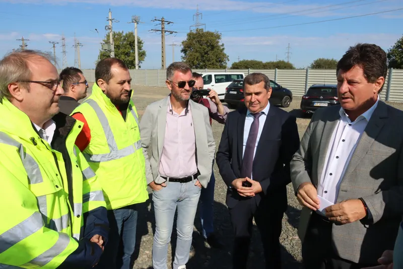 Organizare șantier centura sud Arad Fântânele Vladimirescu