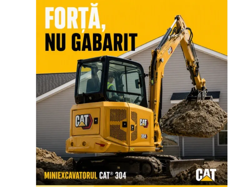 Cat® 304. Pregătit de lucru