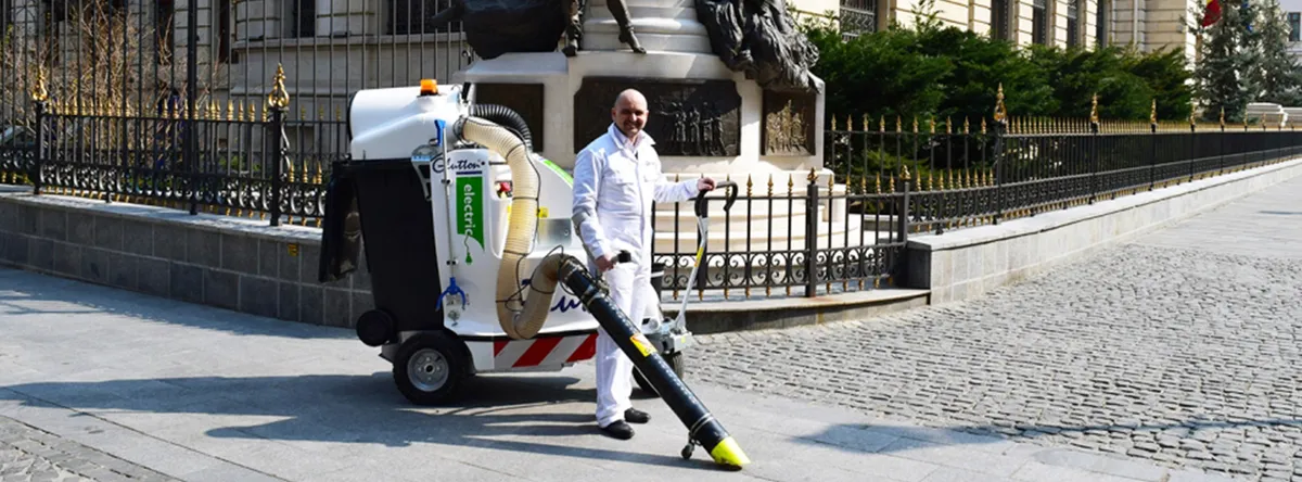 Solutia perfecta pentru curatenia eficienta a oraselor si aleilor