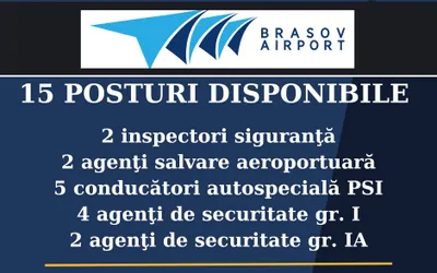 Alte 15 posturi scoase la concurs la Aeroport