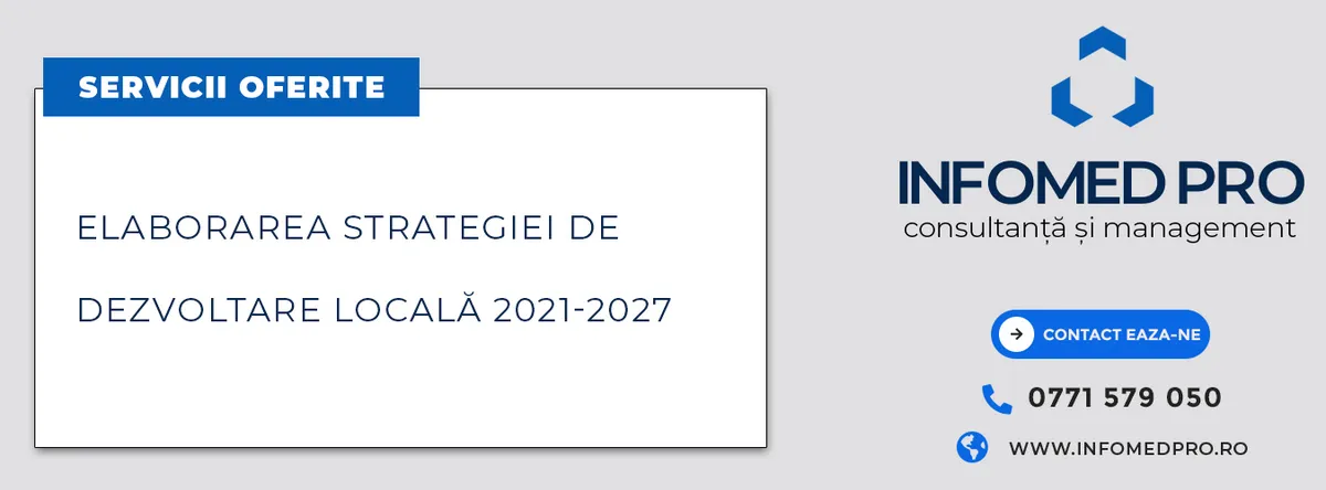 Servicii de elaborare a strategiei de dezvoltare locala 2021-2027