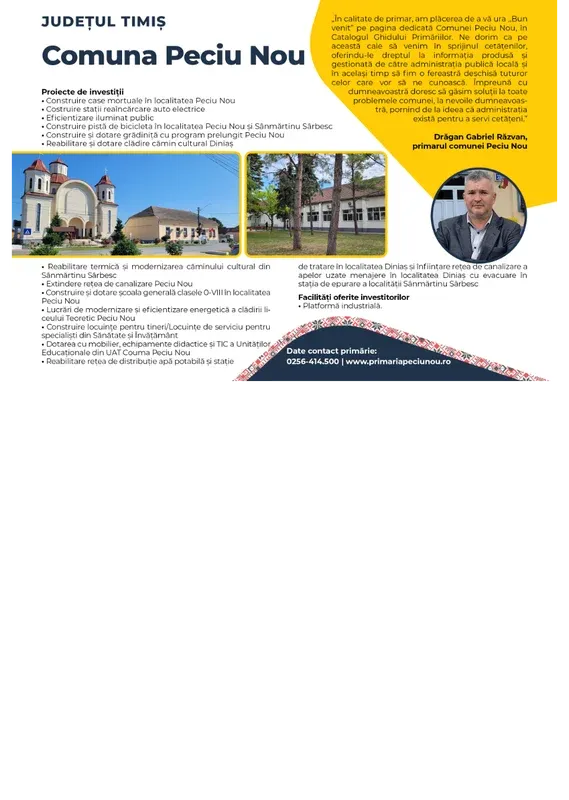 PRIMĂRIA PECIU NOU