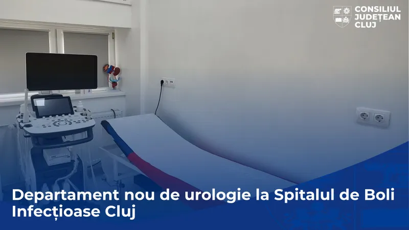 Departament nou de urologie în cadrul Spitalului Clinic de Boli Infecțioase Cluj