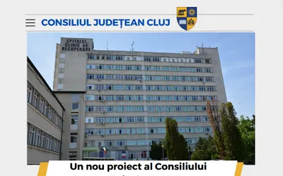 Un nou proiect al Consiliului Județean Cluj a fost selectat spre finanțare europeană