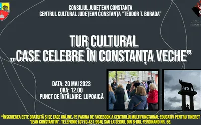TUR CULTURAL  ”CASE CELEBRE DIN CONSTANȚA VECHE”