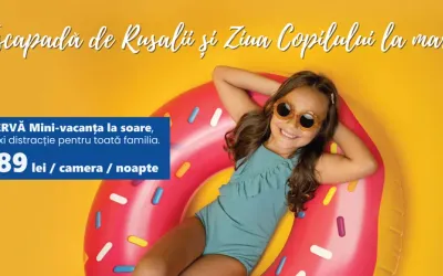 Rusalii 2026 pe litoral: oferte de la 89 lei/noapte, hoteluri cu SPA și pachete all inclusive