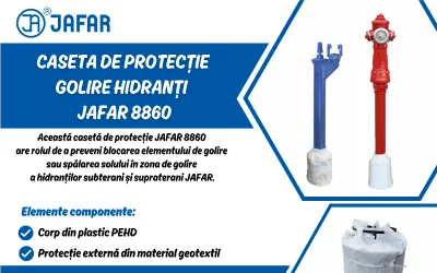 Caseta de protecție golire hidranți JAFAR 8860