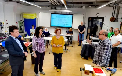 Iustin Cionca e la Tübingen, pentru continuarea proiectului de relansare a învățământului profesional arădean, în colaborare cu Germania