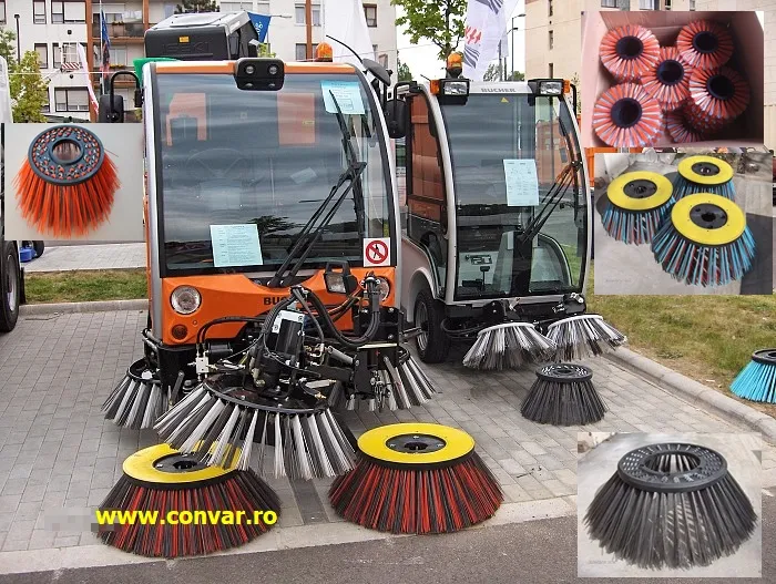 Perii pentru masini comunale - automaturatoare