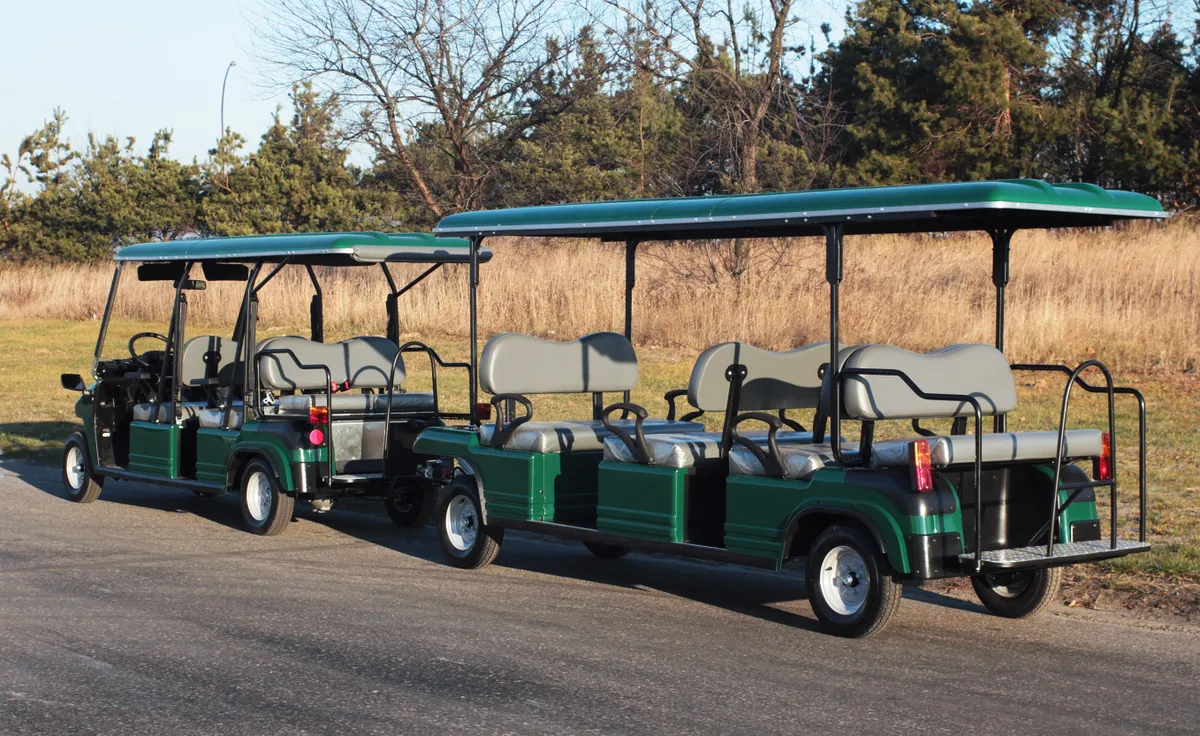 Tren electric Melex pentru agrement