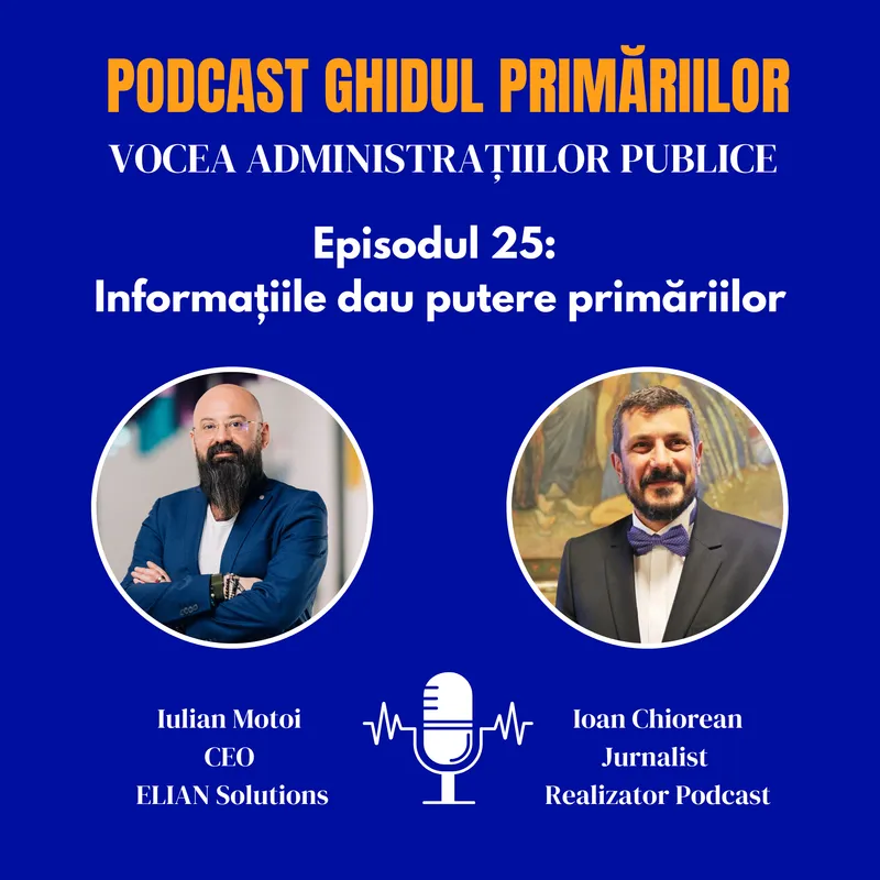Iulian Motoi, CEO ELIAN Solutions: Informațiile dau putere primăriilor
