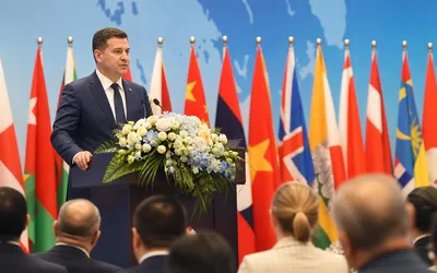 Iustin Cionca, invitat special la conferința regiunilor înfrățite cu Fujian: „Să transformăm prietenia în proiecte”