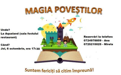 Seară de poveste la Aqualand Deva