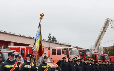 Președintele Consiliului Județean Arad, Iustin Cionca, a participat astăzi la evenimentele prilejuite de Ziua Protecției Civile