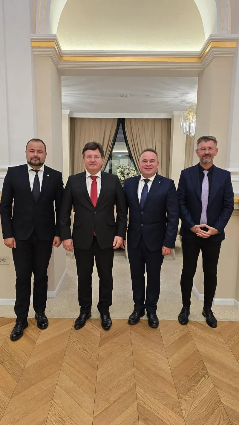 Consiliul Județean Arad a fost gazda unei delegații oficiale din Raionul Ungheni, Republica Moldova