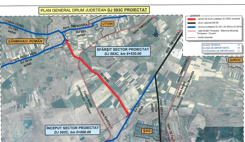 A fost emisă Autorizația de construire pentru modernizarea drumului între Șag și Sânmihaiu Român