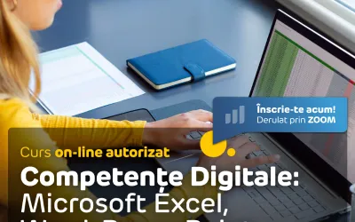 Curs Competențe Digitale: Microsoft Excel, Word, PowerPoint