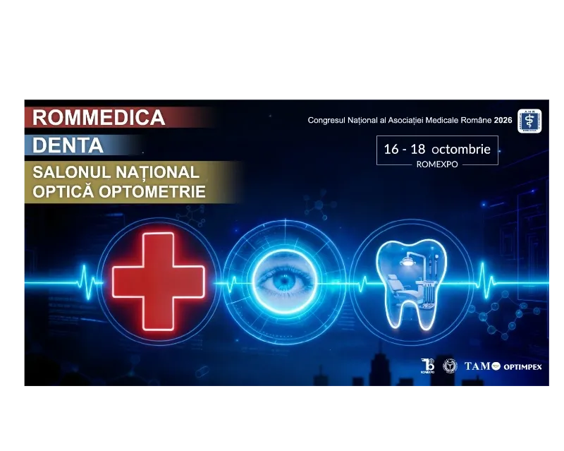 DENTA & ROMMEDICA 2026: Viitorul Sănătății sub un singur acoperiș.