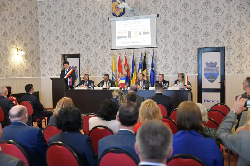 Adunarea Generală a Euroregiunii Dunăre-Criș-Mureș-Tisa (DKMT), a avut loc sâmbătă, 20 mai