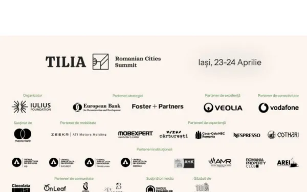 400 de participanți și 55 de vorbitori au confirmat prezența la TILIA – Today’s Ideas and Leadership In Action (Summitul Orașelor din România), organizat de IULIUS