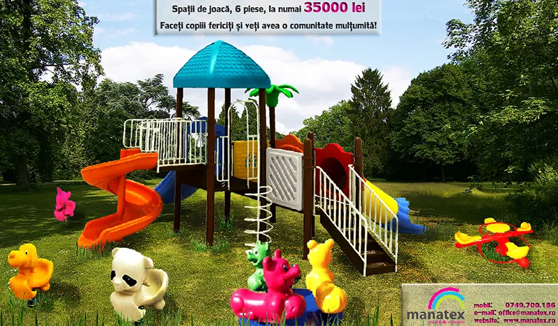 Spatii de joaca 6 piese