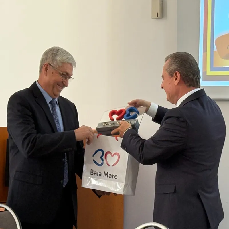 Profesorului universitar dr. Vasile Berinde i-a fost conferit titlul de Cetățean de Onoare al Municipiului Baia Mare