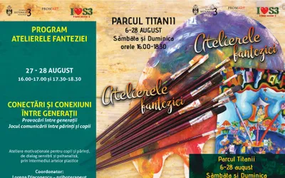 Parenting inteligent la Atelierele Fanteziei în parcul Titanii