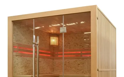 sauna uscata cu cuptor Harvia,  pana la 6 locuri in funcșie de spațiul alocat