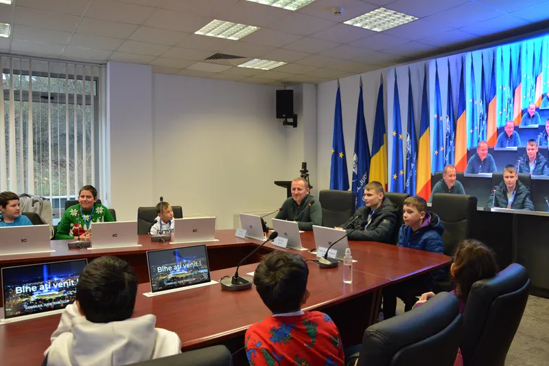 Elevii Centrului Școlar pentru Educație Incluzivă, consilieri pentru o zi