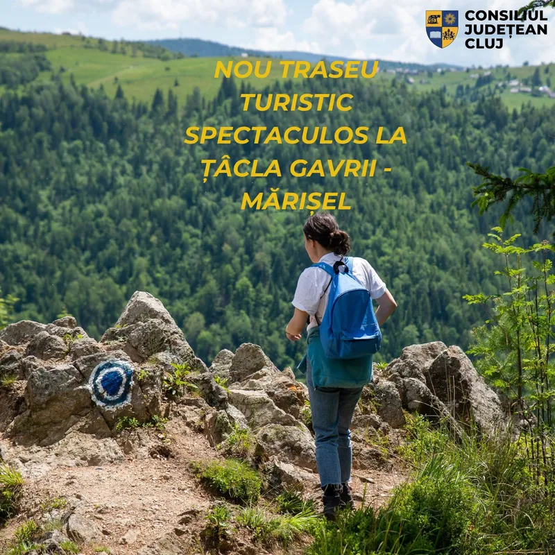 Nou traseu turistic spectaculos la Țâcla Gavrii, comuna Mărișel, pregătit pentru inaugurare