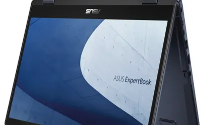 Laptop 2-în-1 ASUS ExpertBook B3 Flip B3402FBA – Versatilitate și mobilitate pentru personalul din primărie