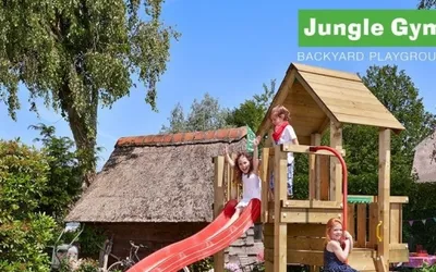 Ansambe de joaca - Jungle Gym Cubby-Bara de pompier - 3.204  lei