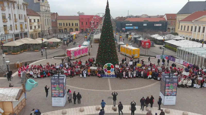 „Noi umblăm a colinda”, cu sute de elevi din tot județul