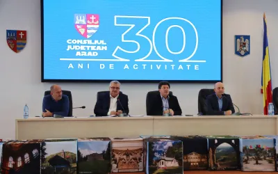 Consiliul Județean Arad, Compania de Apă și un număr de 14 primării de orașe și comune, alături de municipiul Arad, au prezentat un nou proiect