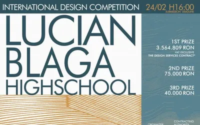 Conferință de presă anunțarea câștigătorilor concursului de soluții pentru Liceul Blaga