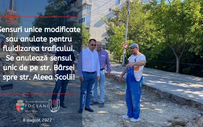 Sensuri unice modificate sau anulate pentru fluidizarea traficului
