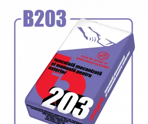 Tencuială mecanizată și manuală pentru exterior B203, 30 kg