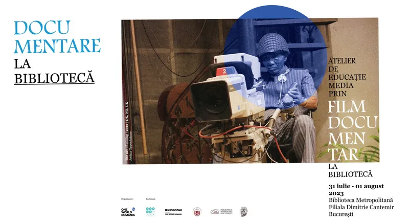 Biblioteca Metropolitană București – Filiala Dimitrie Cantemir găzduiește pe 31 iulie și 1 august un atelier de educație