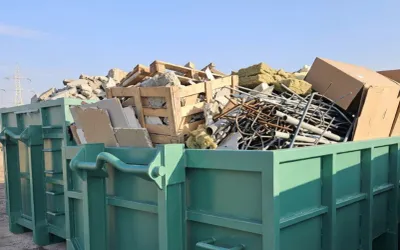 Containere tip Abroll pentru deșeuri voluminoase, municipale și industriale