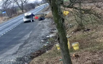 Amenzi pentru deșeurile aruncate pe drumurile județene și naționale