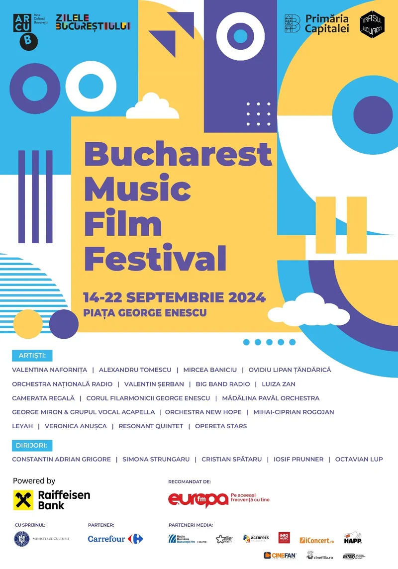 O NOUĂ EDIȚIE BUCHAREST MUSIC FILM FESTIVAL REVINE ÎN CENTRUL ORAȘULUI