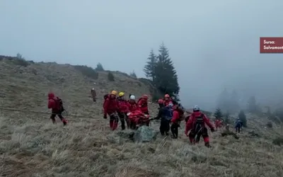 Intervenție în masivul Făgăraș de 12 ore încheiată cu succes de Salvamont Argeș