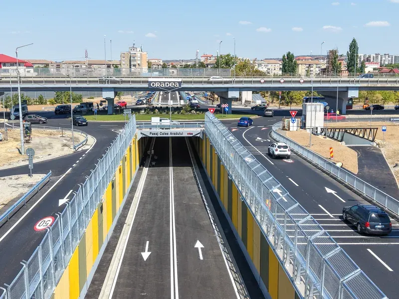 Conferință și deschidere circulație: două pasaje pe Calea Aradului din Oradea, 17 august 2026